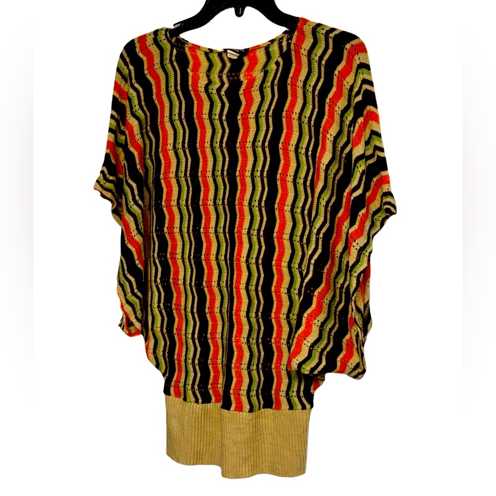 Striped Multicolor Knit Top